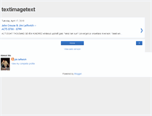 Tablet Screenshot of jimleftwichtextimagetext.blogspot.com