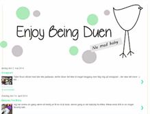 Tablet Screenshot of enjoybeingduen.blogspot.com