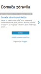 Mobile Screenshot of domaca-zdravila.blogspot.com