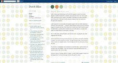 Desktop Screenshot of dutchbliss.blogspot.com