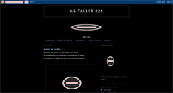 Desktop Screenshot of mgtaller221.blogspot.com