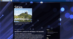 Desktop Screenshot of antioquiaturistica88.blogspot.com