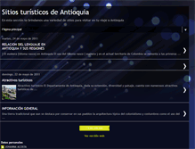 Tablet Screenshot of antioquiaturistica88.blogspot.com