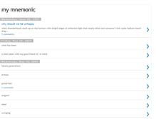 Tablet Screenshot of mymnemonic.blogspot.com