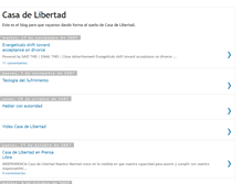 Tablet Screenshot of casadelibertad.blogspot.com