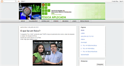 Desktop Screenshot of fisicaaplicadaifba.blogspot.com