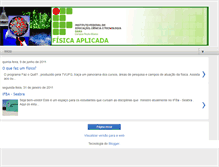 Tablet Screenshot of fisicaaplicadaifba.blogspot.com