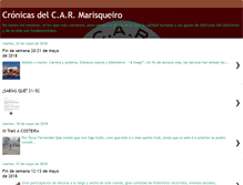 Tablet Screenshot of cronicasdelcarma.blogspot.com