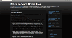 Desktop Screenshot of kobrix.blogspot.com