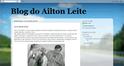 Desktop Screenshot of blogdoailtonleite.blogspot.com