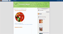 Desktop Screenshot of christmaslegends.blogspot.com