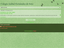 Tablet Screenshot of colegioanfeso.blogspot.com