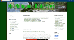 Desktop Screenshot of myphilippinedailynews.blogspot.com