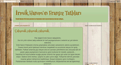 Desktop Screenshot of irmikhanim.blogspot.com