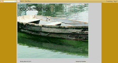 Desktop Screenshot of coolknitchick.blogspot.com