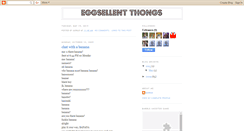 Desktop Screenshot of eggsellentthongs.blogspot.com