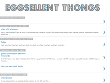 Tablet Screenshot of eggsellentthongs.blogspot.com