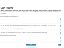 Tablet Screenshot of cashincomegroup.blogspot.com