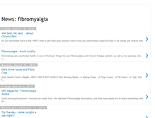 Tablet Screenshot of newsfibromyalgia.blogspot.com