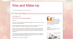 Desktop Screenshot of kiss-and-makeup.blogspot.com