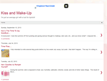 Tablet Screenshot of kiss-and-makeup.blogspot.com