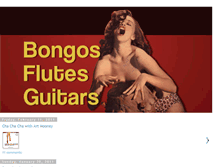 Tablet Screenshot of bongosflutesguitars.blogspot.com