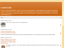 Tablet Screenshot of indiekindle.blogspot.com