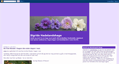 Desktop Screenshot of hadelandshagen.blogspot.com