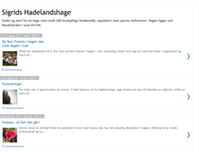 Tablet Screenshot of hadelandshagen.blogspot.com