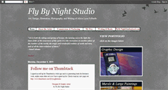 Desktop Screenshot of flybynightstudio.blogspot.com