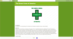 Desktop Screenshot of greencrossofamerica.blogspot.com