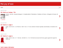 Tablet Screenshot of joyofsox.blogspot.com