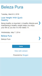 Mobile Screenshot of beleza-pura2011.blogspot.com