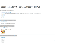 Tablet Screenshot of geographyelectiveresource.blogspot.com