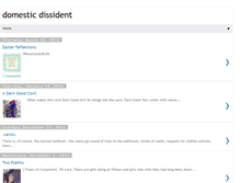 Tablet Screenshot of domesticdissident.blogspot.com