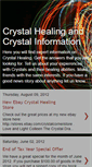 Mobile Screenshot of crystalshealing.blogspot.com