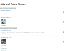 Tablet Screenshot of mikeanddonnasimpsonfamily.blogspot.com