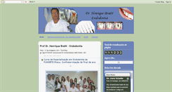 Desktop Screenshot of endodontiahenriquebraitt.blogspot.com