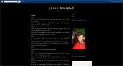 Desktop Screenshot of joanabrandao.blogspot.com