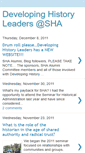 Mobile Screenshot of developinghistoryleaderssha.blogspot.com
