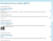 Tablet Screenshot of developinghistoryleaderssha.blogspot.com