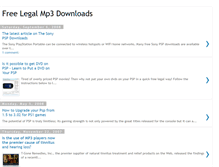 Tablet Screenshot of freelegalmp3downloads.blogspot.com