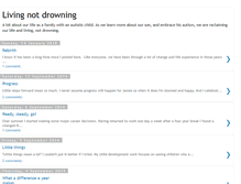 Tablet Screenshot of livingnotdrowning.blogspot.com