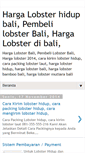 Mobile Screenshot of hargalobsterbali.blogspot.com