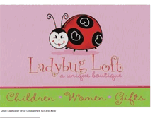 Tablet Screenshot of ladybugloft.blogspot.com