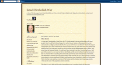 Desktop Screenshot of hezbisraelwar.blogspot.com