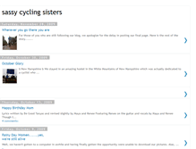 Tablet Screenshot of cyclingsistersmayaluv.blogspot.com