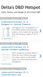 Mobile Screenshot of deltasdnd.blogspot.com