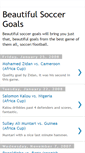 Mobile Screenshot of beautifulsoccergoals.blogspot.com