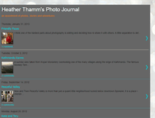 Tablet Screenshot of heatherthammphotos.blogspot.com